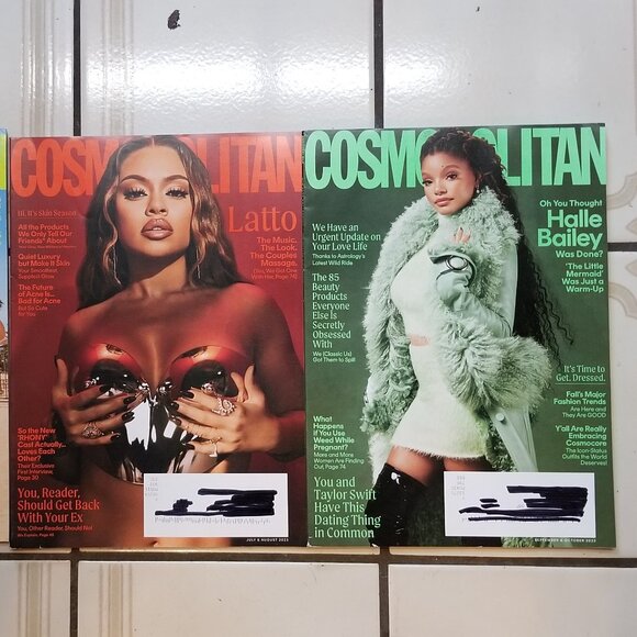 3 Cosmopolitan magazines Latto, Hallei Bailey, Alex Copper - Picture 2 of 5